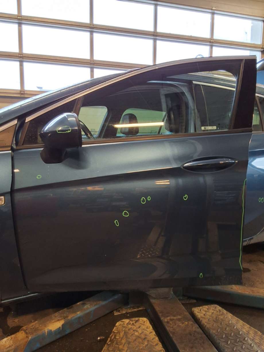 Dør venstre foran til Opel Astra K, 2015-->>  (OPEL|39028989)