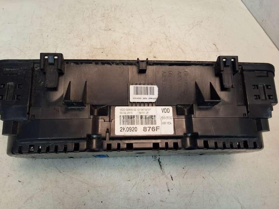 Instrumentpanel til VW Caddy 2010-2015 (Type III, Fase 2)  (VOLKSWAGEN|2K0 920 876 F|)
