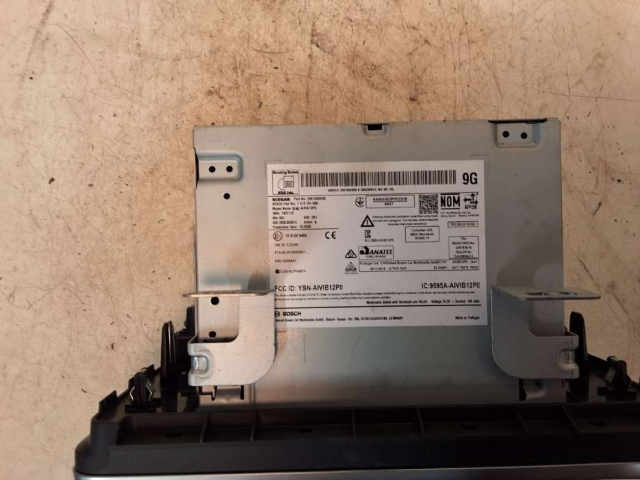 Bilstereo til Nissan Leaf 2018-->> (Type II)  (NISSAN|259155SR0C|259155SR0B|)