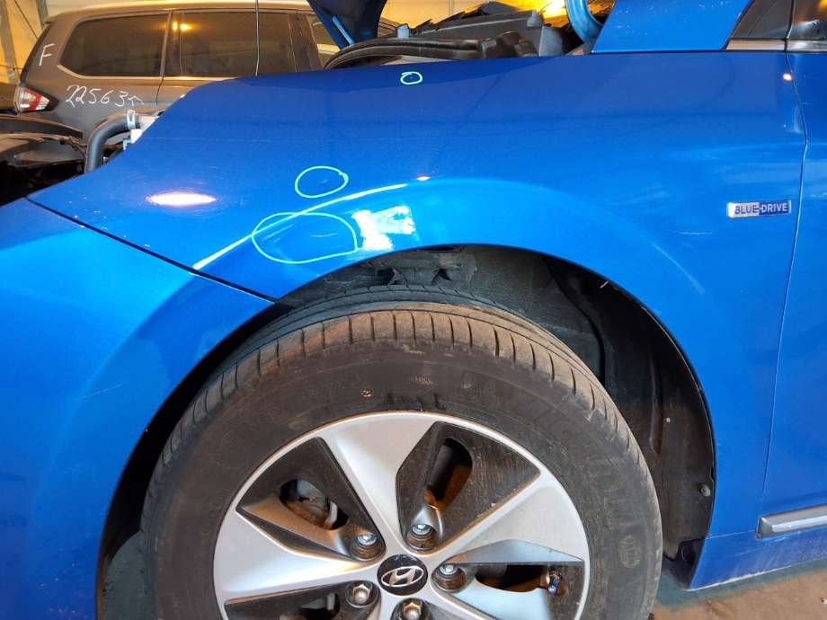 Skjerm venstre foran til Hyundai Ioniq Electric, 2016-2019 (Fase 1) (HYUNDAI|)