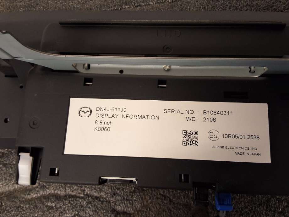 Instrument kjørecomputer til Mazda MX-30 2020-->>  (MAZDA|DN4J611J0|)