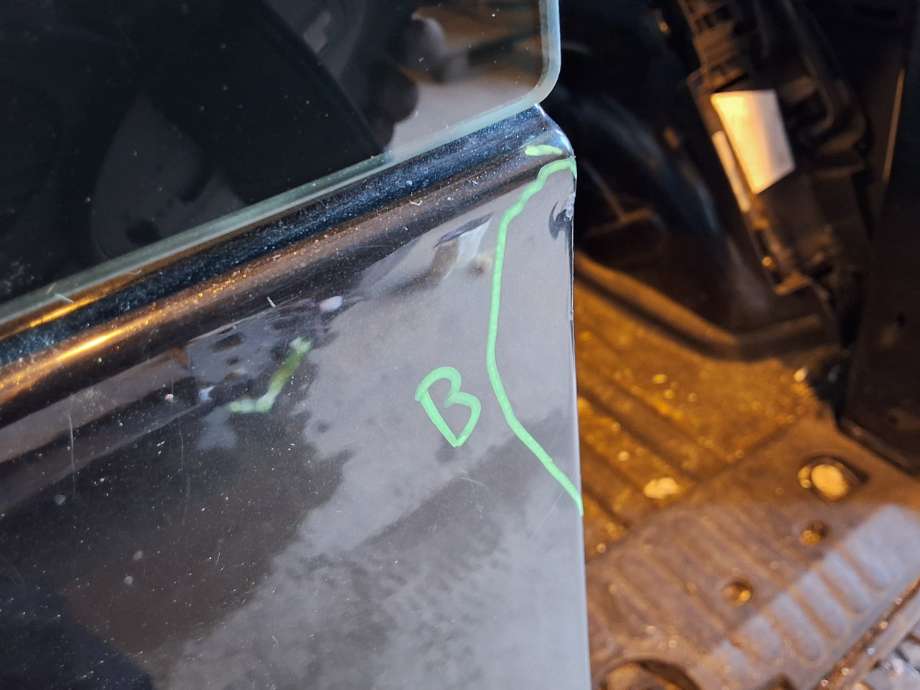 Dør venstre bak varebil til Renault Kangoo 2008-2021 (Type II)  (RENAULT|)