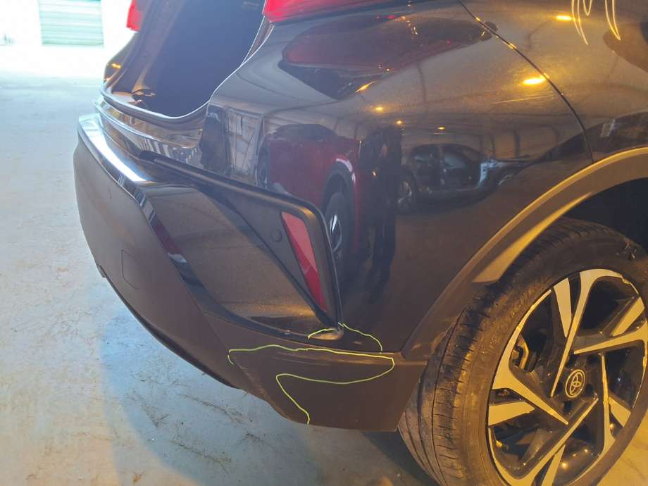 Støtfanger bak til Toyota C-HR 2016-->> (TOYOTA|)