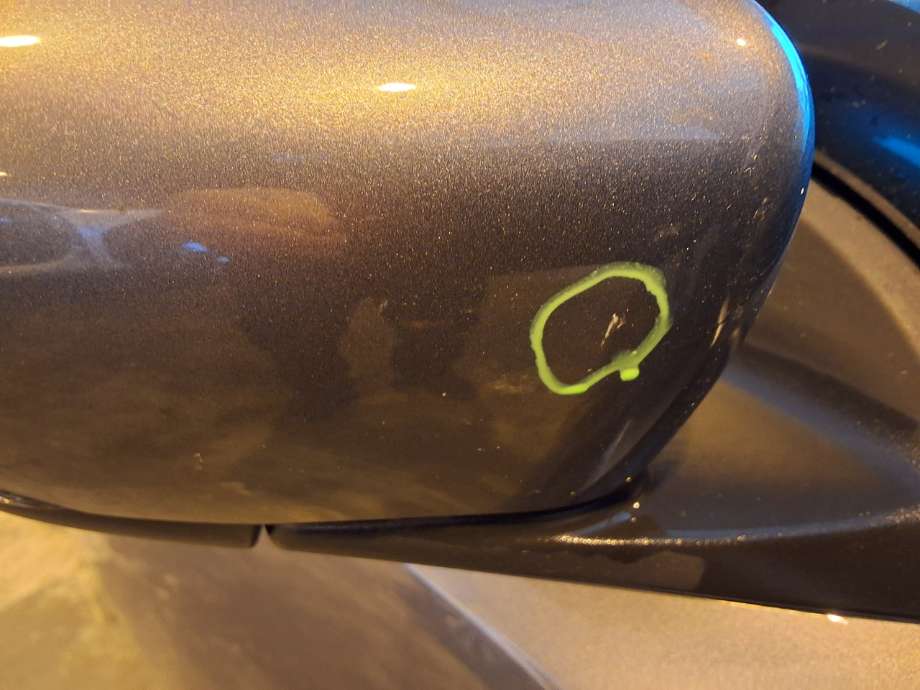 Speil høyre til Nissan Leaf 2018-->> (Type II) (NISSAN|963015SH1E|963015SH4E|)