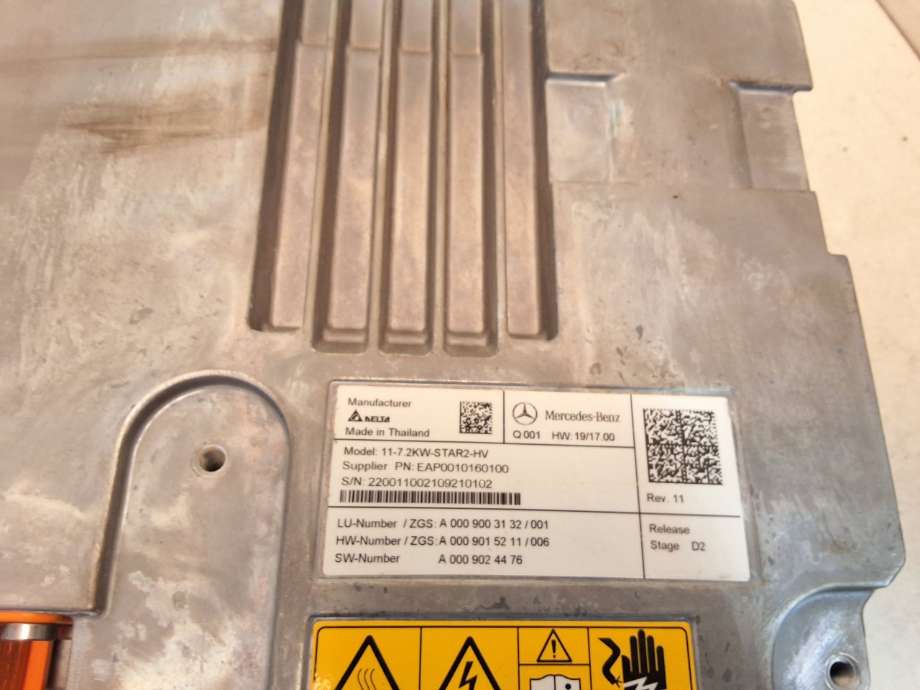Batterilader (OBC - On Board Charger) til Mercedes EQB 2022-->>  (MERCEDES|A 000 900 26 50|A 000 900 31 32|)