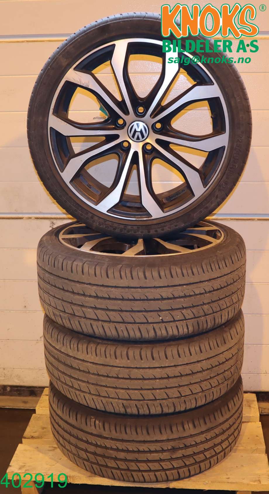 Felgsett aluminium til VW Golf VII 2012-2017 (Fase 1) (VOLKSWAGEN|)
