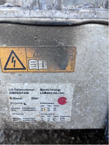 Batteripakke elbil til Mercedes EQC 2019-->>  (MERCEDES|)
