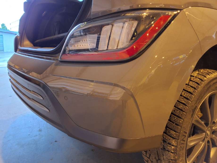 Støtfanger bak til Hyundai Kona 2021-2023 (Type I, Fase 2)  (HYUNDAI|)