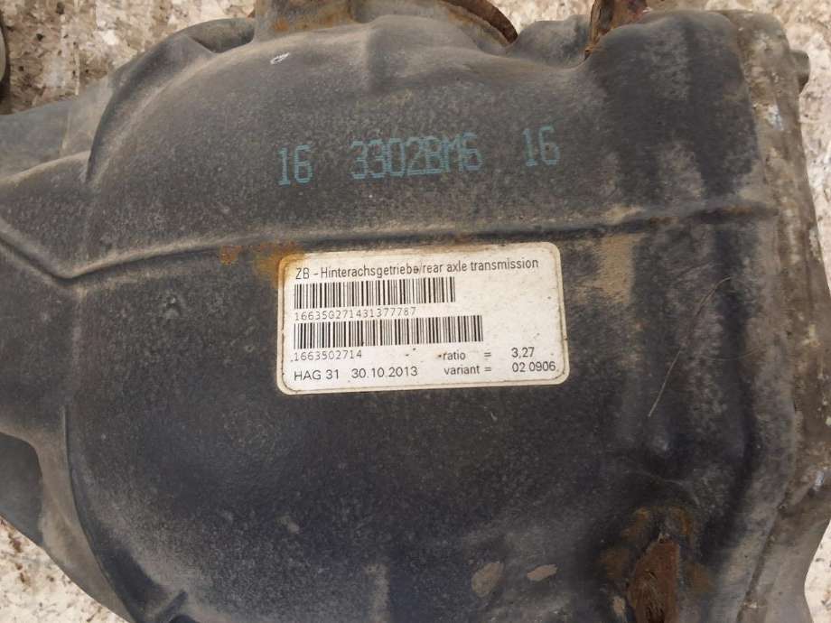 Kardang klokke bak til Mercedes ML 2011-2015 (Fase 1) (W166) (W166) (MERCEDES|A 166 350 27 14|)