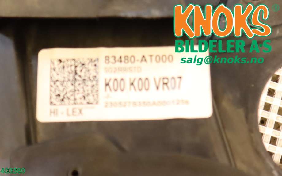 Ruteheis til Kia Niro EV 2022-->> (KIA|83481AT 000|)