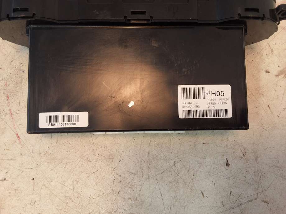 Varmeapparat betjening til Hyundai i20 2009-2014 (Type I)  (HYUNDAI|97250 4P220|)