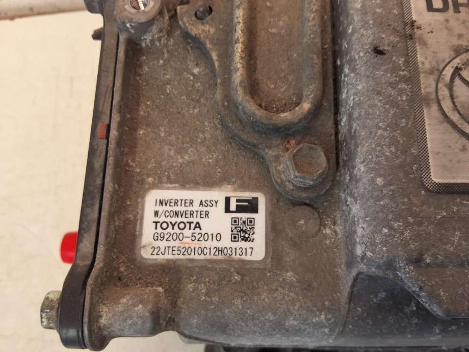 Inverter elbil til Toyota Yaris 2012-2014 (Type III, Fase 1)  (TOYOTA|G920059065|G920059015|)