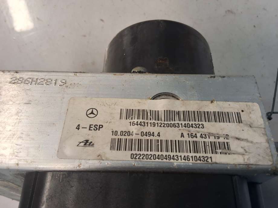 ABS sentral til Mercedes ML 2005-2011 (W164) (W164) (MERCEDES|A 164 545 88 32|A 163 430 00 07|)