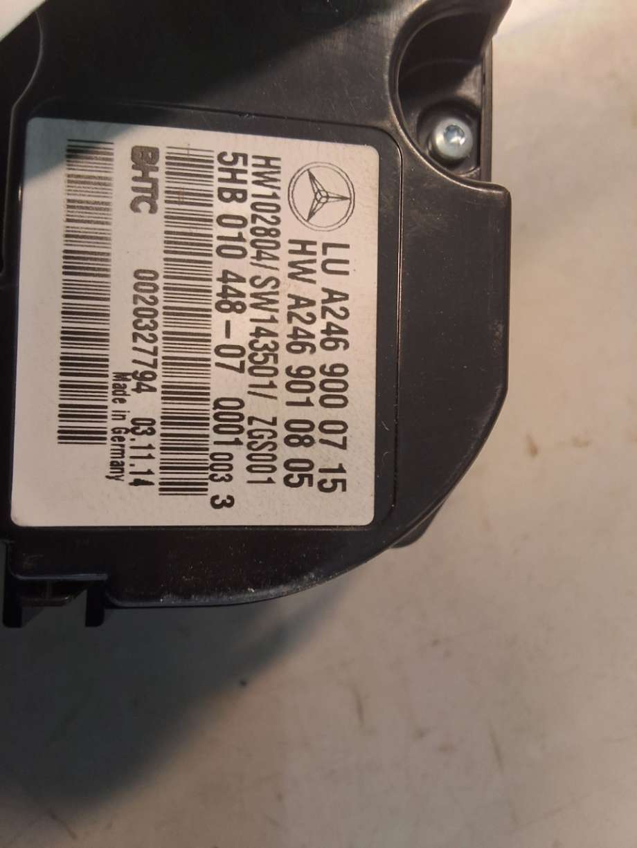 Varmeapparat betjening til Mercedes GLA 2014-2020 (X156) (X156) (MERCEDES|A 246 900 07 15|)
