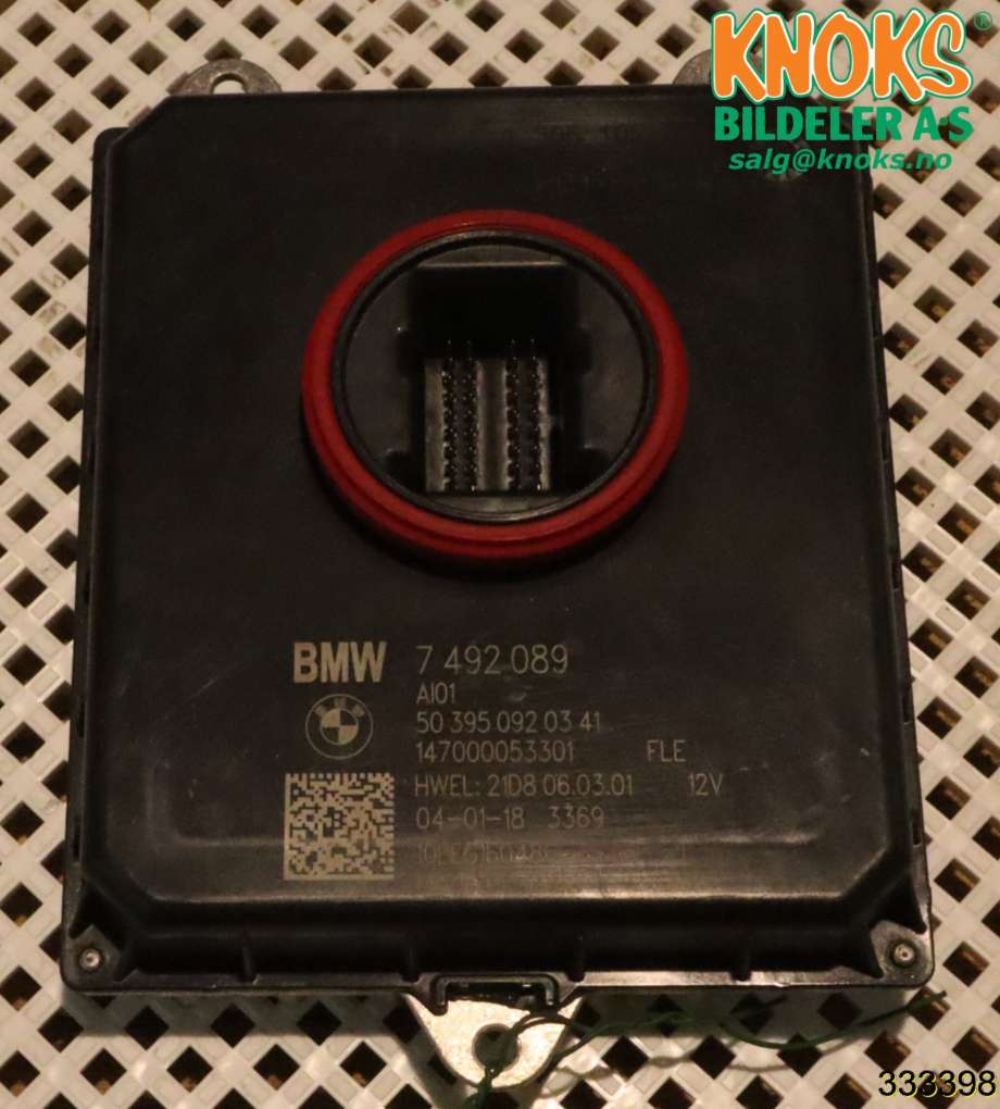 Styreenhet xenon/ballast til BMW 2-Serie, 2014-2021 (F22/F23) (F22/F23) (BMW|63 11 7 492 089)