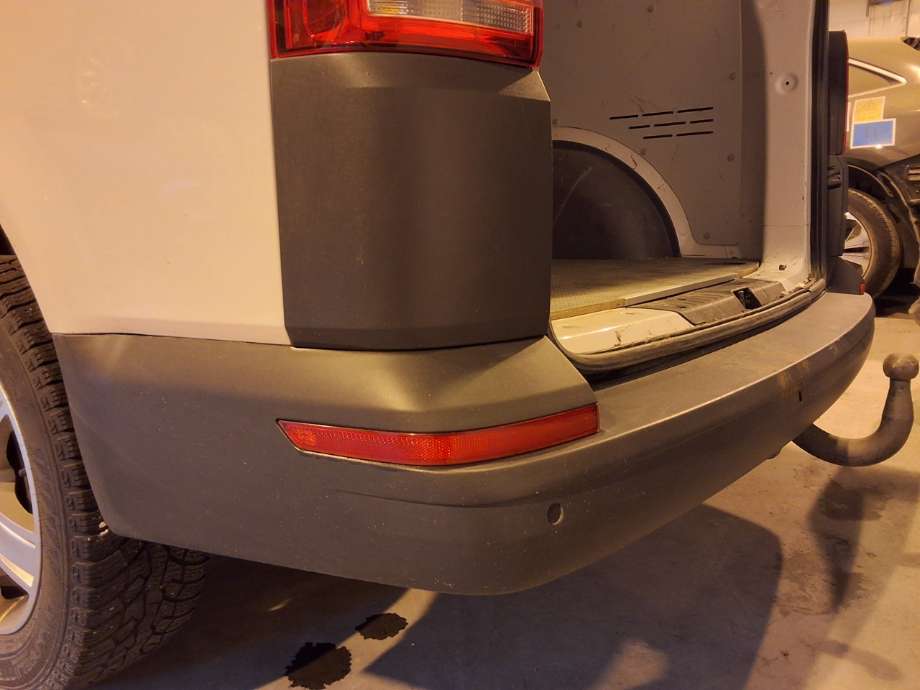 Støtfanger bak til VW Transporter / Caravelle 2015-2019 (T6) (T6) (VOLKSWAGEN|7E0 807 417 C|)