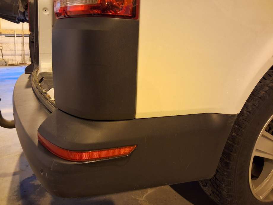 Støtfanger bak til VW Transporter / Caravelle 2015-2019 (T6) (T6) (VOLKSWAGEN|7E0 807 417 C|)