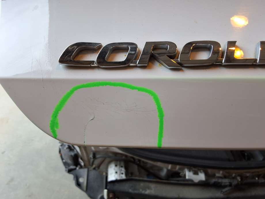 Bakluke til Toyota Corolla 2019-->> (TOYOTA|)