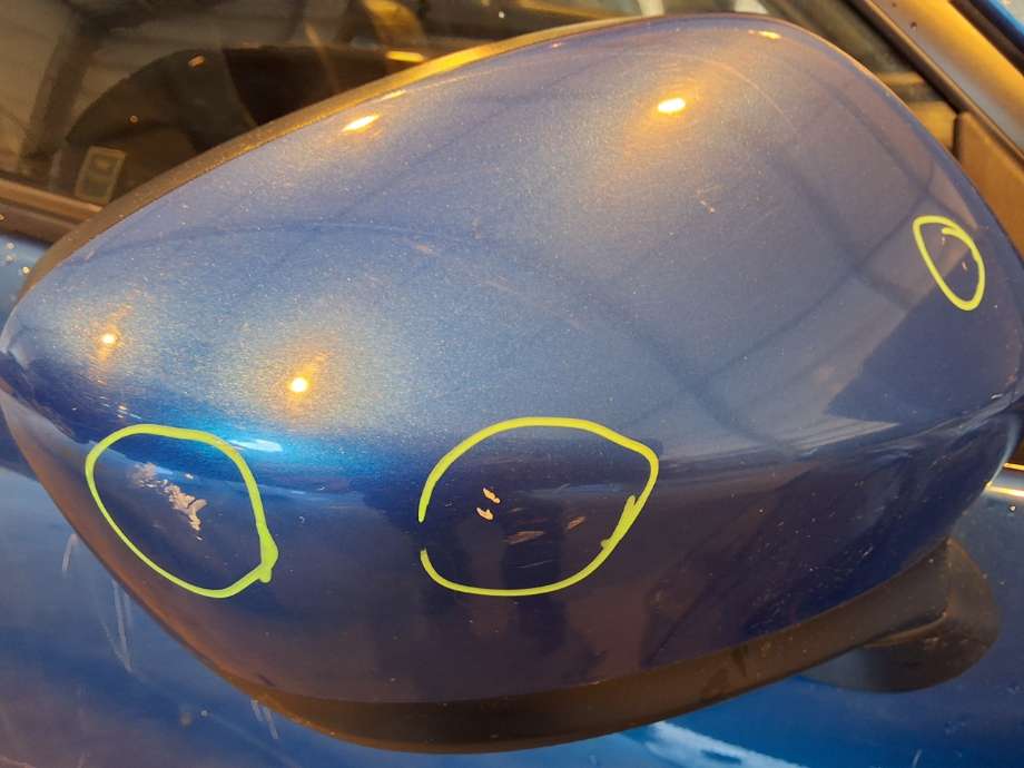 Speil høyre til Mazda CX-5 2012-2017 (Type I) (MAZDA|)