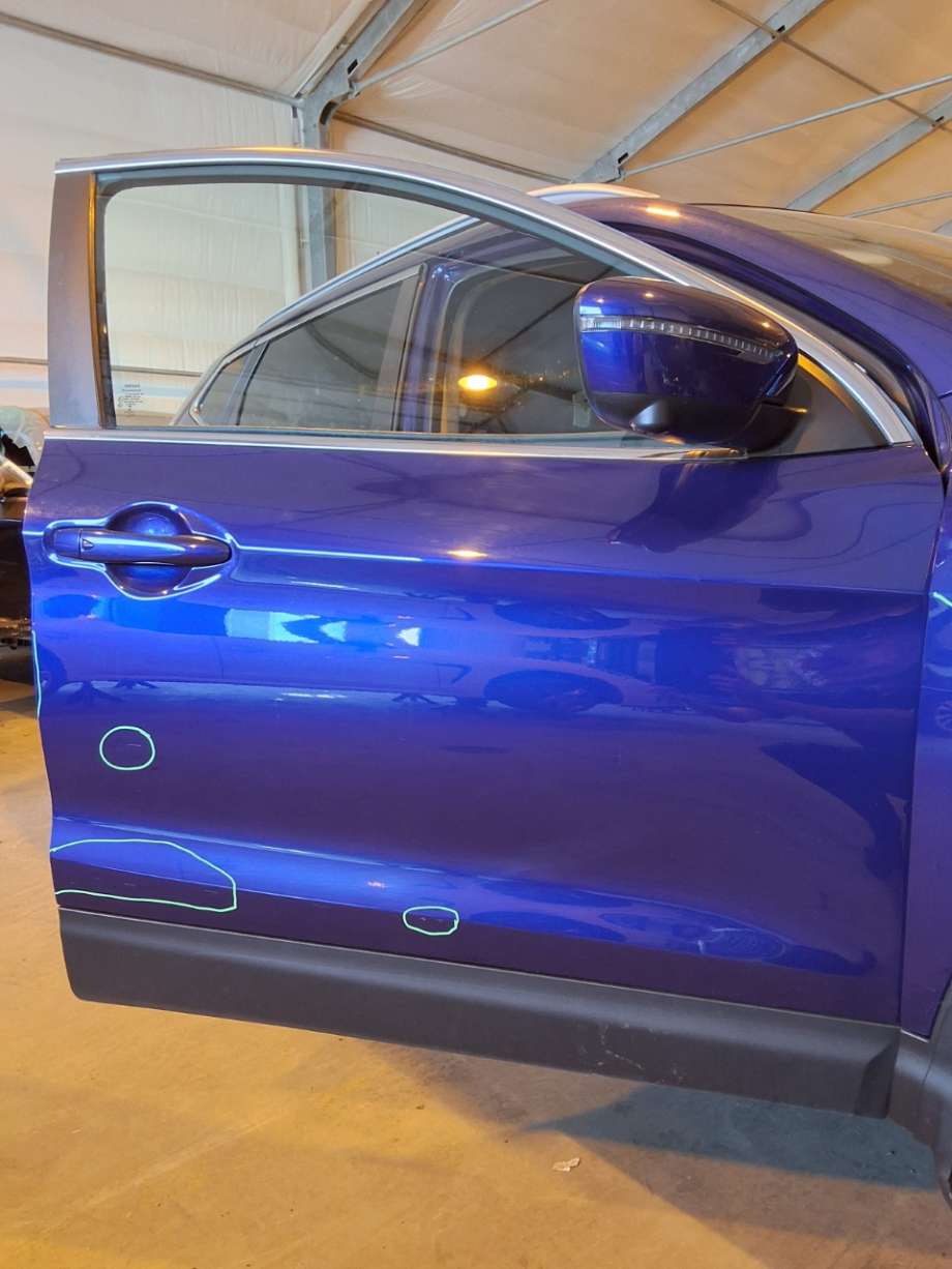 Dør høyre foran til Nissan Qashqai, 2014-2021 (Type II)  (NISSAN|)
