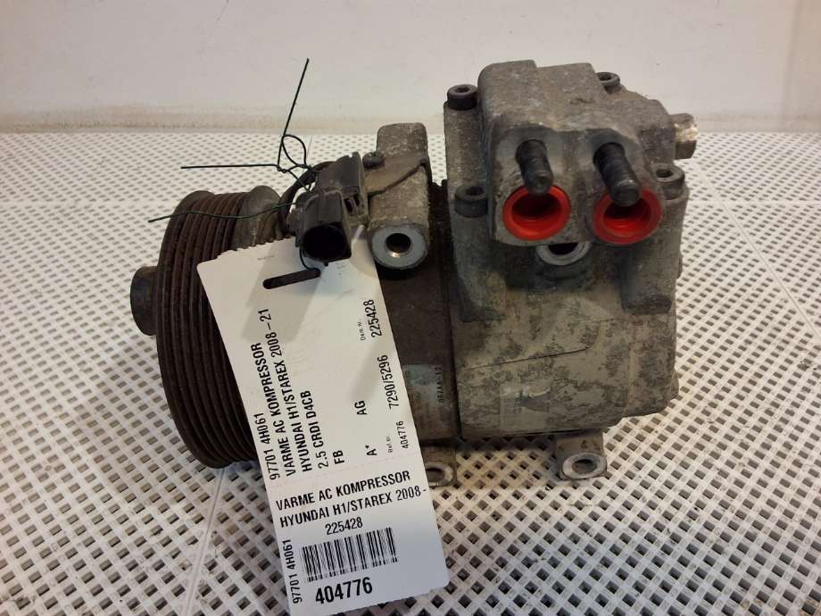 Aircondition kompressor til Hyundai H-1 2012-->> (Type II, Fase 2) (HYUNDAI|97701 4H061|)