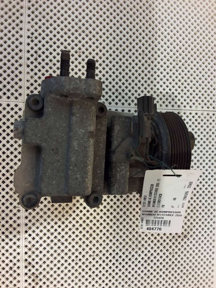 Aircondition kompressor til Hyundai H-1 2012-->> (Type II, Fase 2) (HYUNDAI|97701 4H061|)