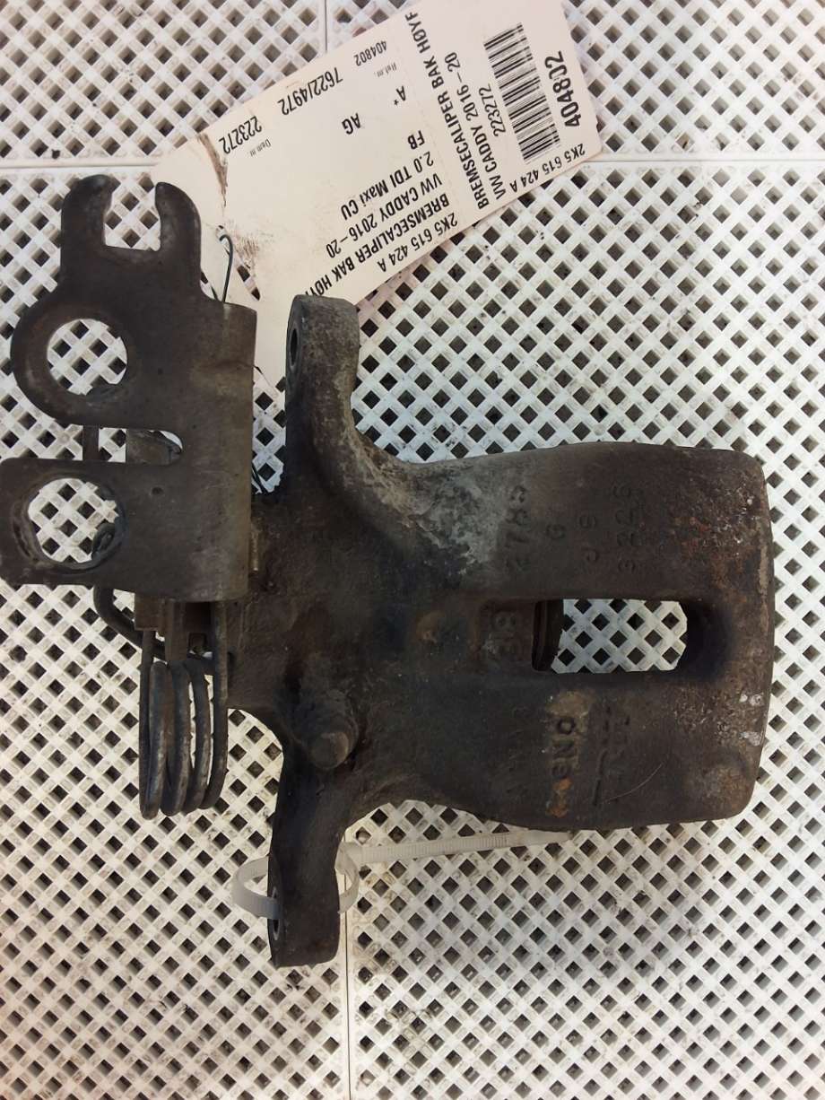 Bremsecaliper høyre bak til VW Caddy 2015-2020 (Type III, Fase 3)  (VOLKSWAGEN|2K5 615 424 A|)