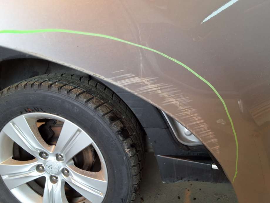 Dør høyre bak til Kia Sportage 2010-2016 (Type III) (KIA|)