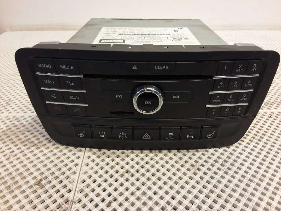 Bilstereo til Mercedes B-Klasse, 2011-2018 (W246) (W246) (MERCEDES|A 246 900 78 18)