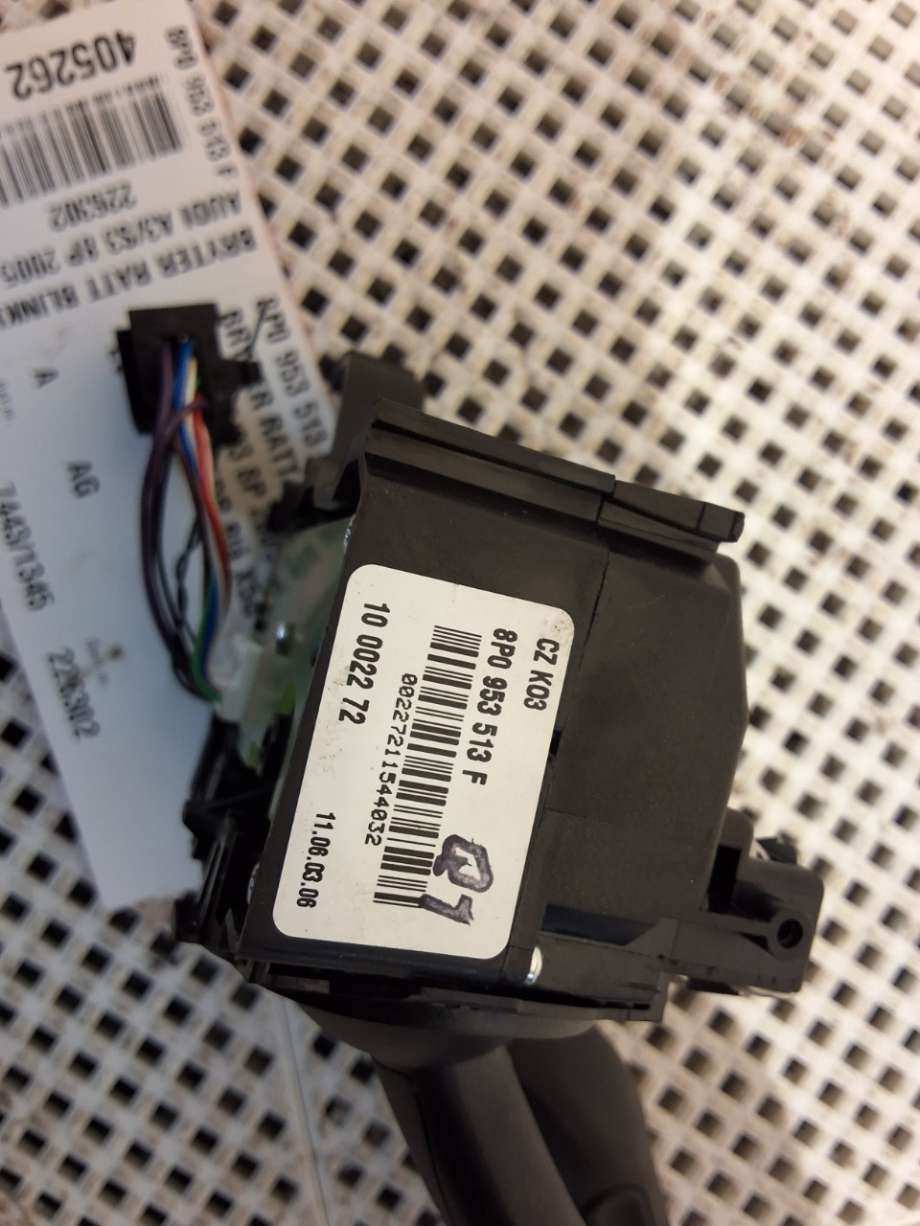 Bryter blink til Audi A3 2009-2012 (Type II, Fase 2) (AUDI|8P0 953 513 F|)