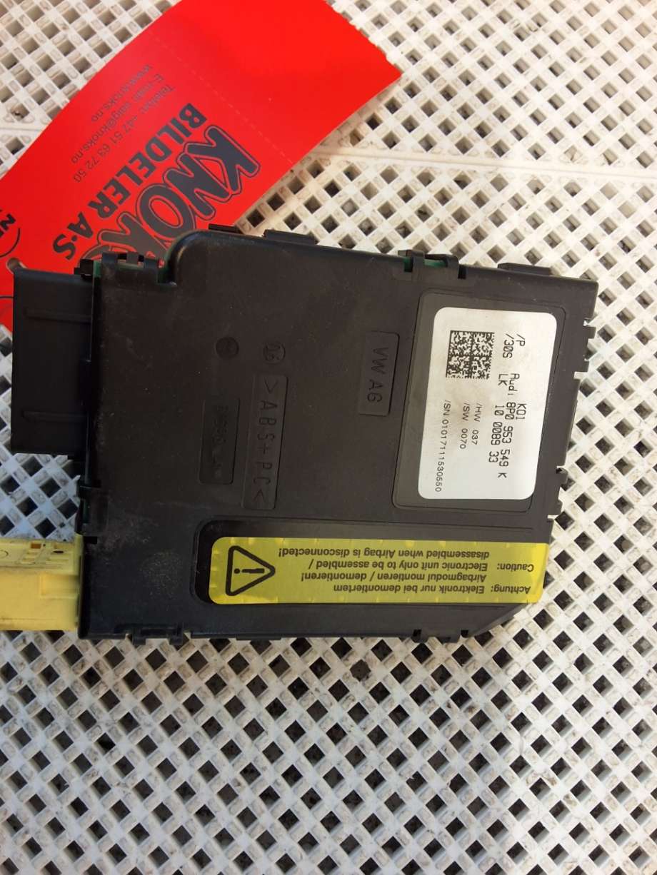 Styreenhet diverse til Audi A3 2009-2012 (Type II, Fase 2) (AUDI|8P0 953 549 K|)