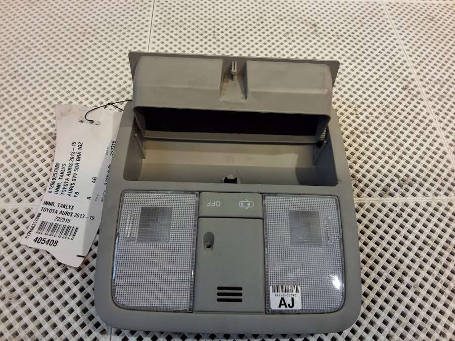 Taklyspanel til Toyota Auris, 2015-2019 (Type II, Fase 2) (TOYOTA|8126002570B0)