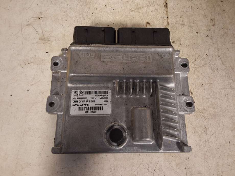 Styreenhet motor til Toyota Proace 2016-->> (Type II) (TOYOTA|9833346580|)