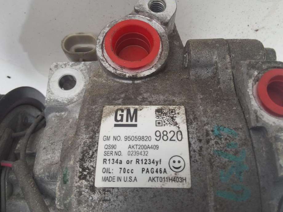 Aircondition kompressor til Chevrolet Trax 2013-2014 (CHEVROLET (KR)|95059820|)