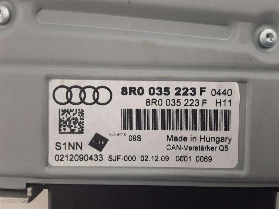 Bilstereo forsterker til Audi A5 2007-2016 (Type I)  (AUDI|8R0 035 223 F|)