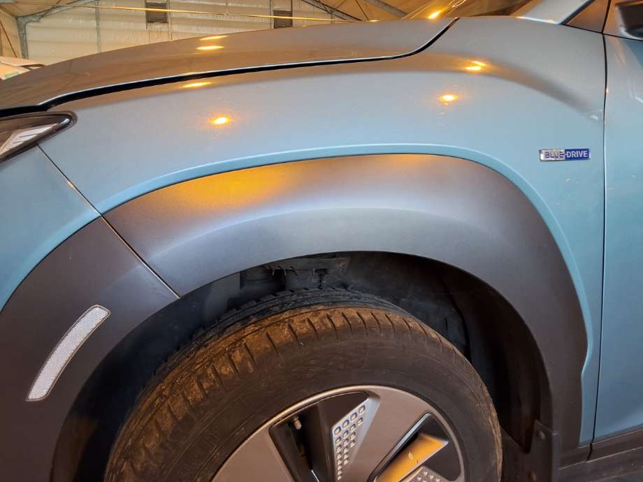 Skjerm venstre foran til Hyundai Kona, 2017-2021 (Type I, Fase 1)  