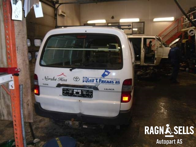 Toyota Hiace 2007-2012 (Fase 3) , Motorkode: 2KD-FTV, Girkassekode: