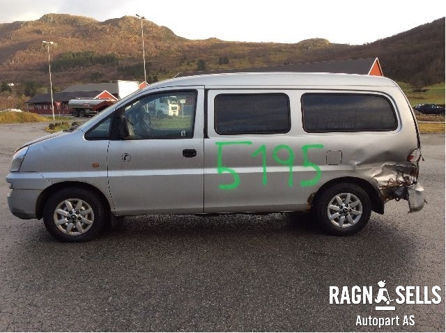 Hyundai H-1 2006-2008 (Type I, Fase 2) , Motorkode: D4BH, Girkassekode: 