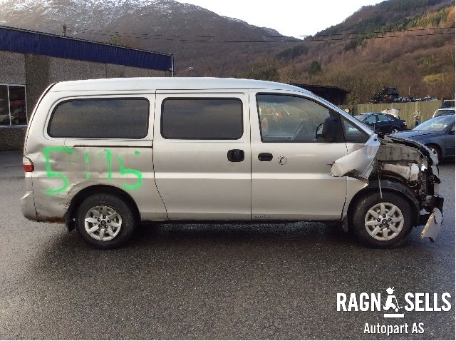 Hyundai H-1 2006-2008 (Type I, Fase 2) , Motorkode: D4BH, Girkassekode: 