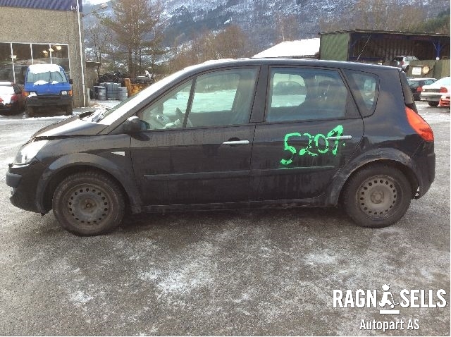 Renault Scenic 2003-2009 (Type II) , Motorkode: K9K-732, Girkassekode: 7701477995