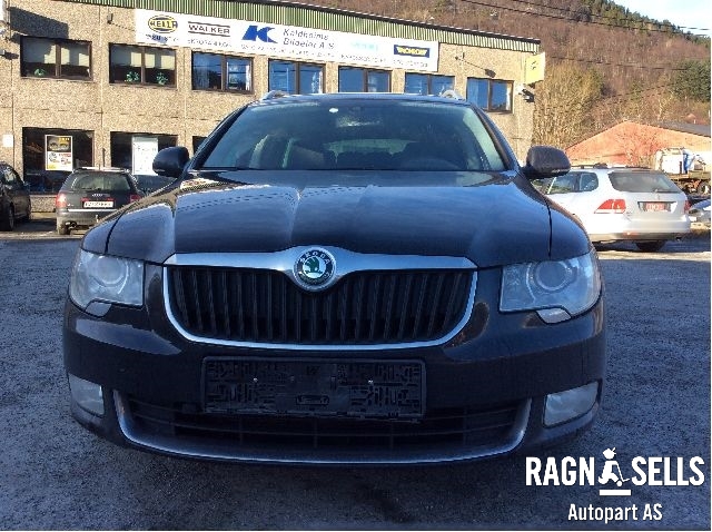 Škoda Superb 2008-2015 (Type II) , Motorkode: CFFB, Girkassekode: LHD
