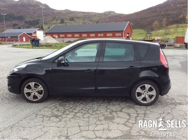 Renault Scenic 2009-2016 (Type III) , Motorkode: K9K-836, Girkassekode: 