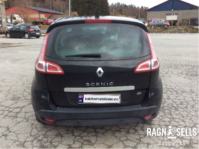 Renault Scenic 2009-2016 (Type III) , Motorkode: K9K-836, Girkassekode: 