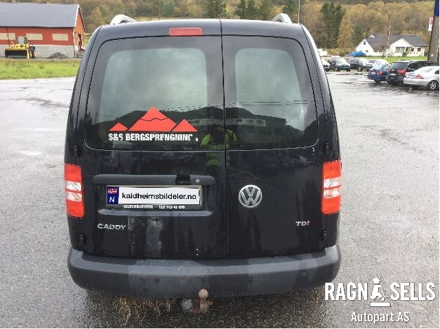 VW Caddy 2010-2015 (Type III, Fase 2) , Motorkode: CAYD, Girkassekode: LZY