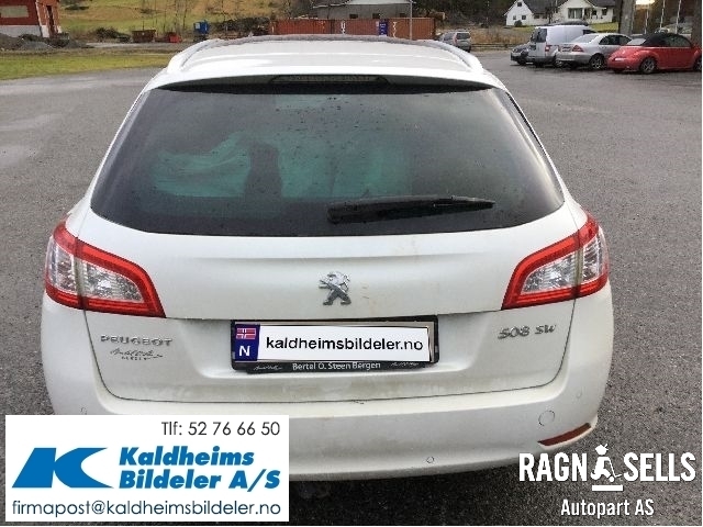 Peugeot 508 2011-2014 (Type I, Fase 1) , Motorkode: RHH, Girkassekode: 96 761 447 80