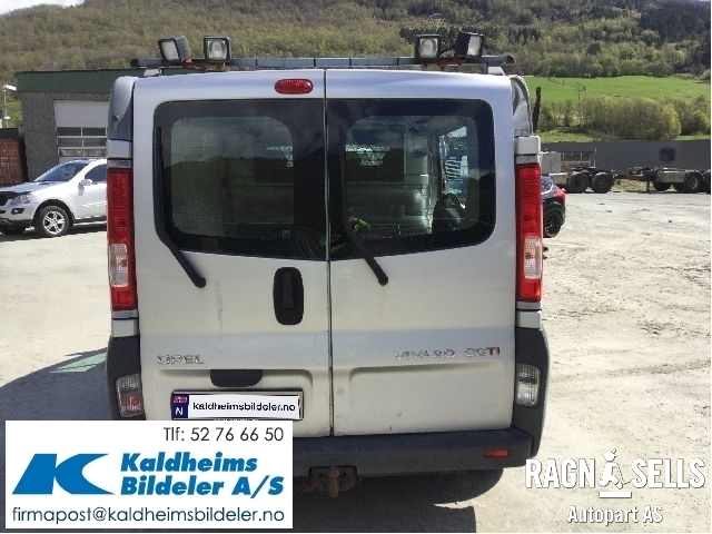 Opel Vivaro A 2006-2014 , Motorkode: M9R-780, Girkassekode: M73
