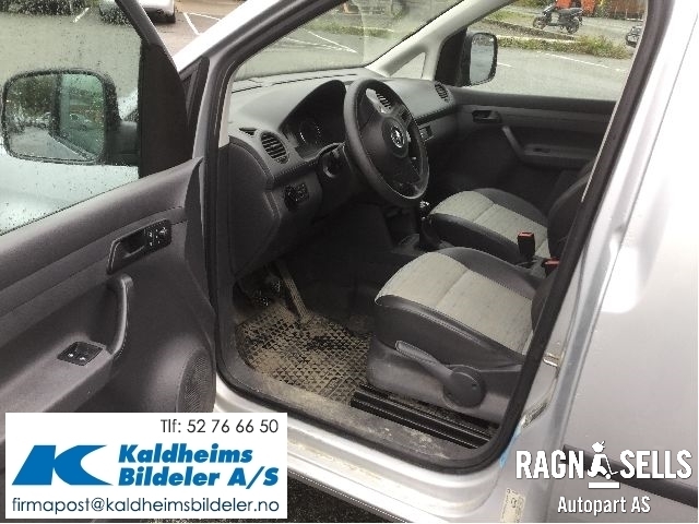 VW Caddy 2010-2015 (Type III, Fase 2) , Motorkode: CFHF, Girkassekode: NFQ