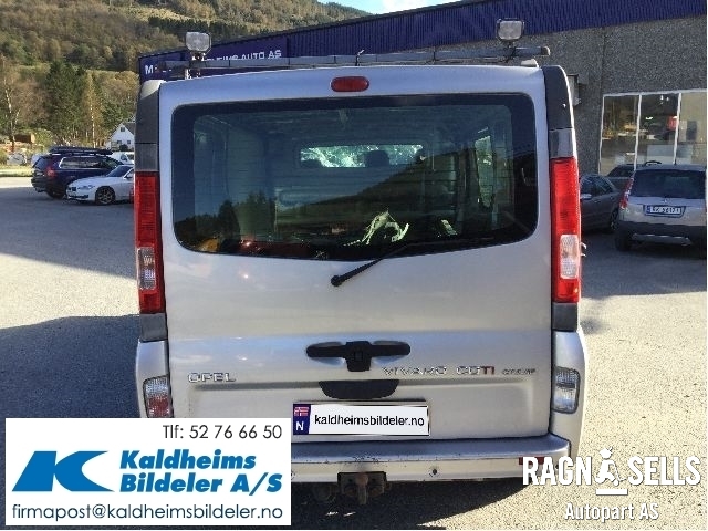 Opel Vivaro A 2006-2014 , Motorkode: M9R-630, Girkassekode: M73