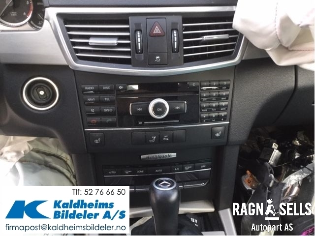 Mercedes E-Klasse 2009-2013 (Fase 1) (W212) (W212), Motorkode: OM651.925, Girkassekode: A 204 270 74 00