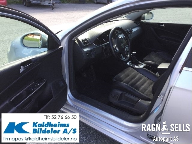 VW Passat 2005-2010 (B6) (B6), Motorkode: CBAB, Girkassekode: KXU